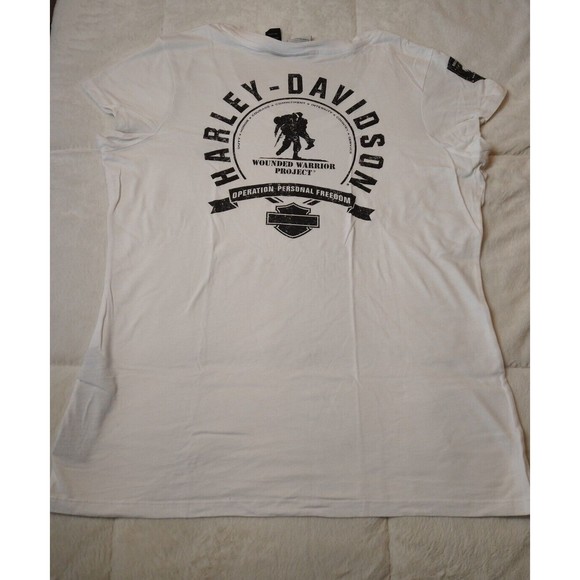 Harley-Davidson Wounded Warrior Project operation personal freedom shirt size XL - Picture 3 of 5